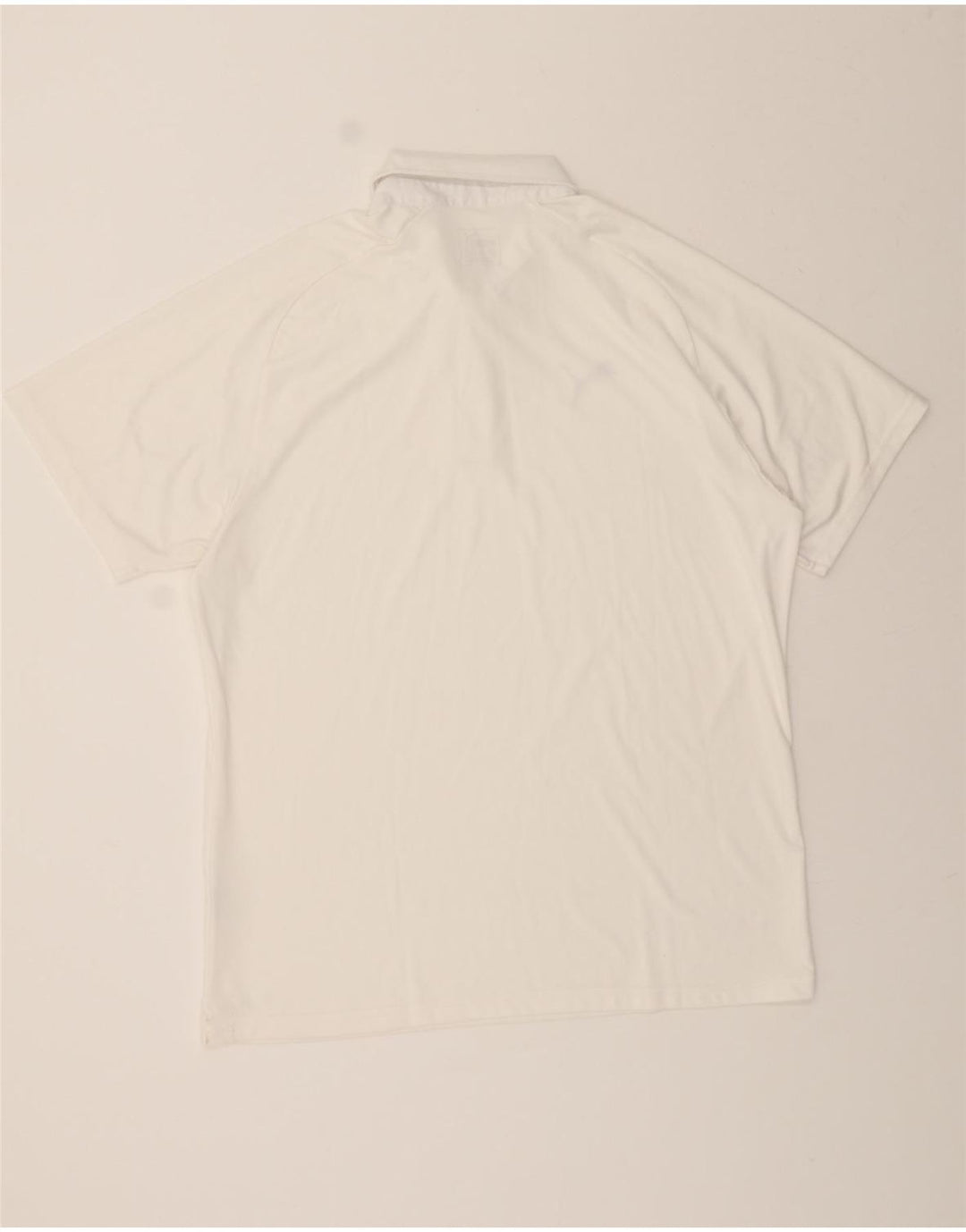 PUMA Mens Polo Shirt XL White Vintage Puma and Second-Hand Puma from Messina Hembry 