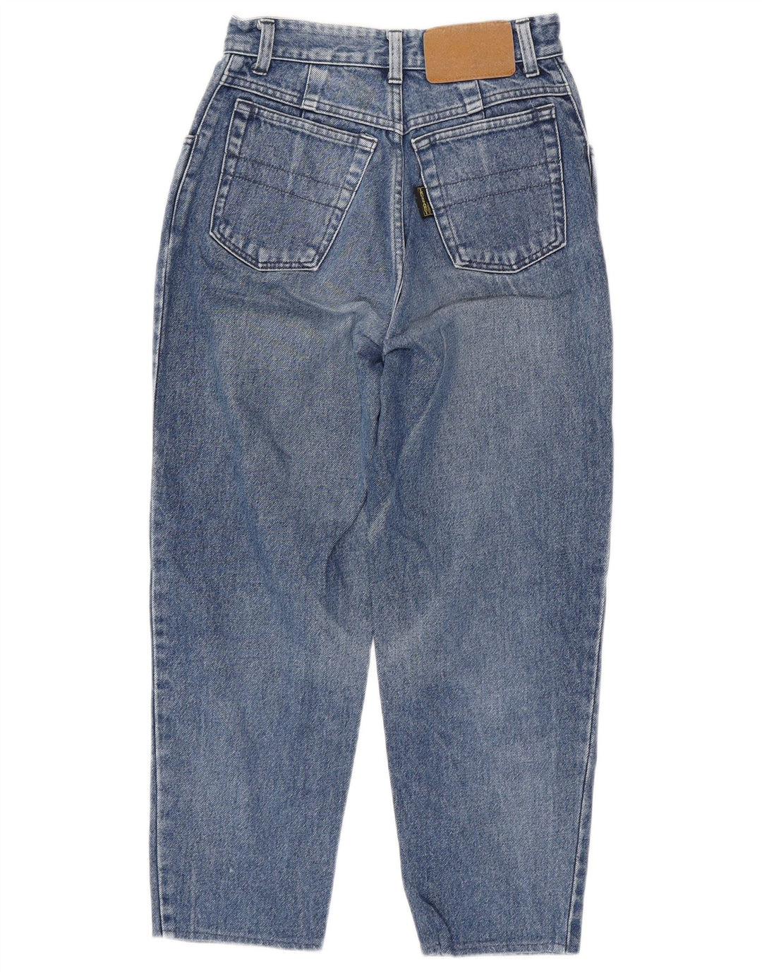 Женские укороченные джинсы Trussardi W28 L24 синие, хлопок