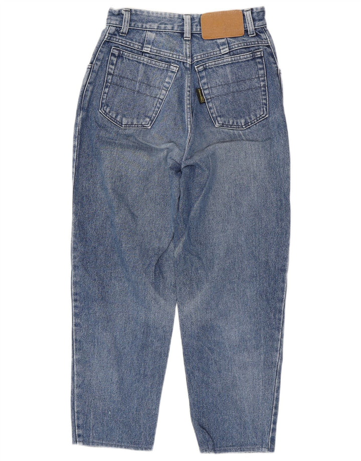 Женские укороченные джинсы Trussardi W28 L24 синие, хлопок
