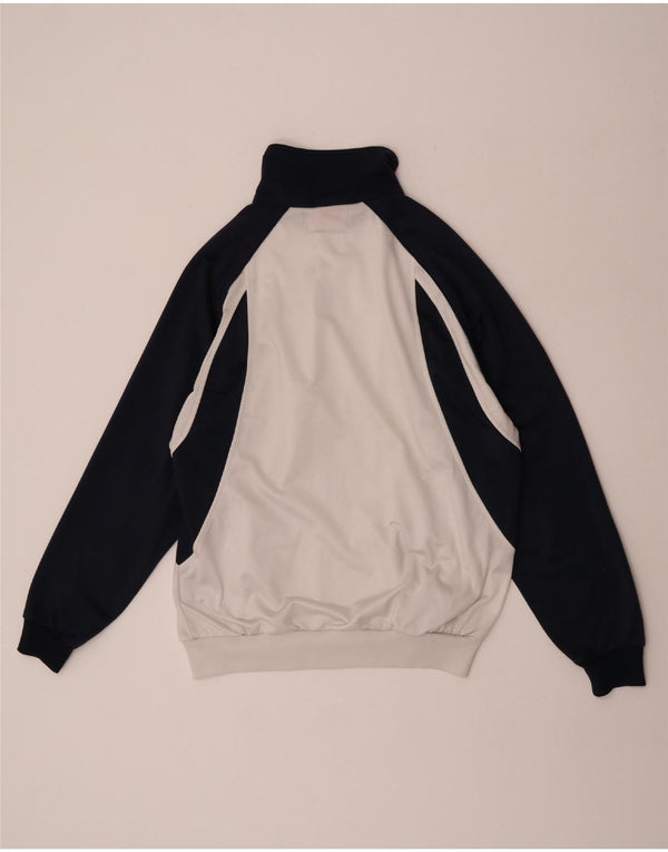 Мужской спортивный костюм Kappa, верхняя куртка, средний белый полиэстер с цветными блоками