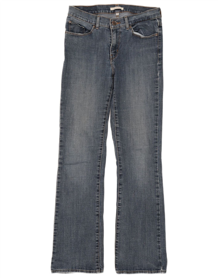 Женские классические джинсы Levi's Bootcut США 6, средние W28 L32, синие, хлопок