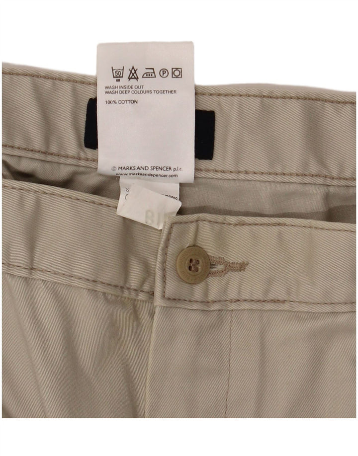 Мужские брюки-чиносы Marks & Spencer Blue Harbour W38 L29 бежевые