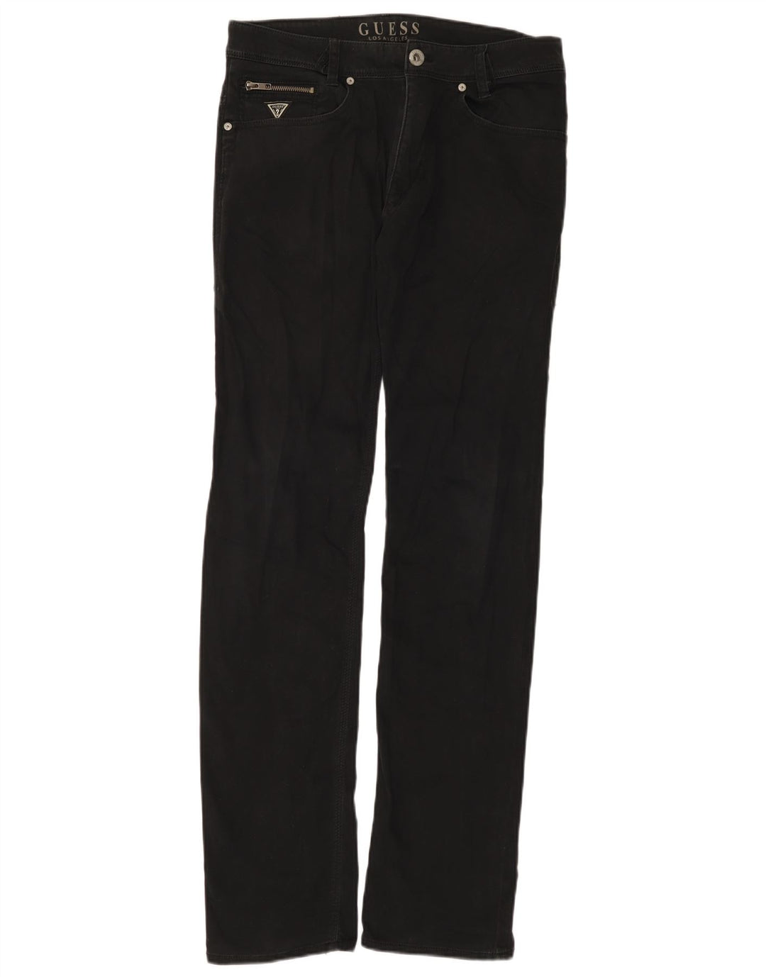 Женские узкие джинсы Guess W30 L34, черный хлопок