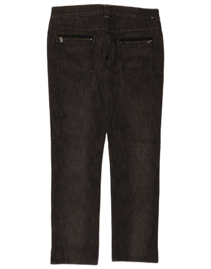 Женские прямые джинсы Armani W29 L28 Серые