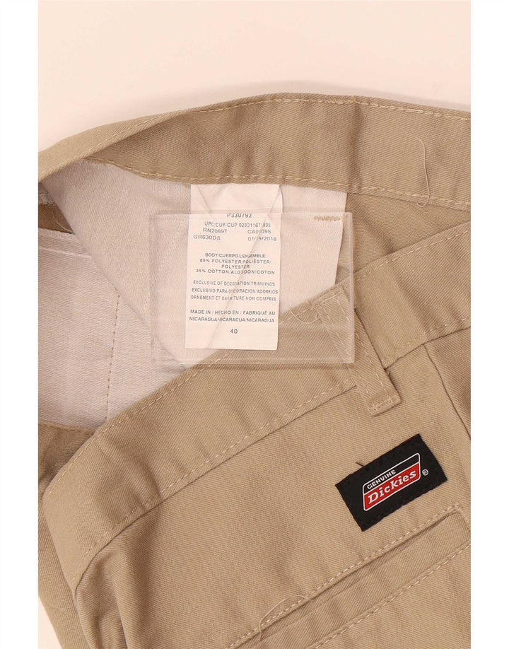 Мужские шорты чинос Dickies W40 XL коричневые из полиэстера