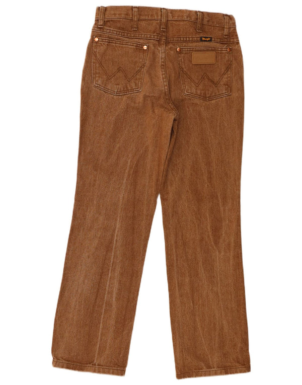 Женские прямые джинсы Wrangler W30 L30, коричневые, хлопок