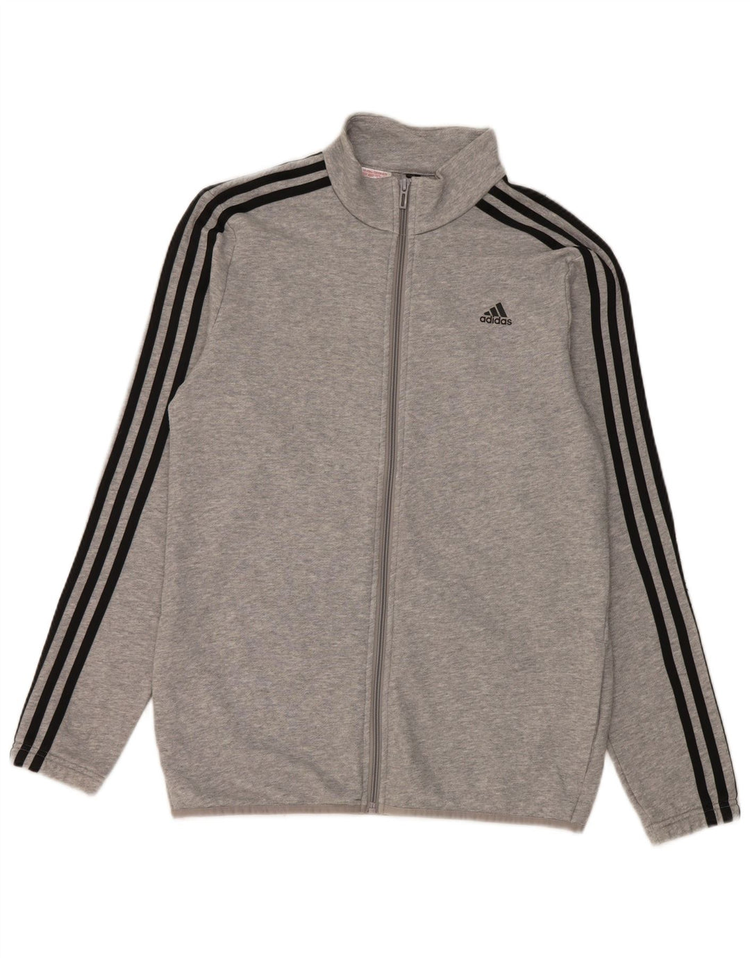 Спортивный костюм Adidas для мальчиков, верхняя куртка 15-16 лет, серый хлопок