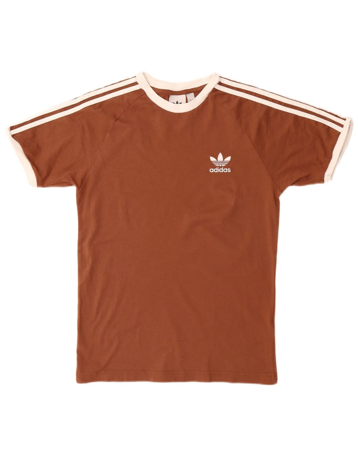 Мужская футболка Adidas Top Small Brown Cotton