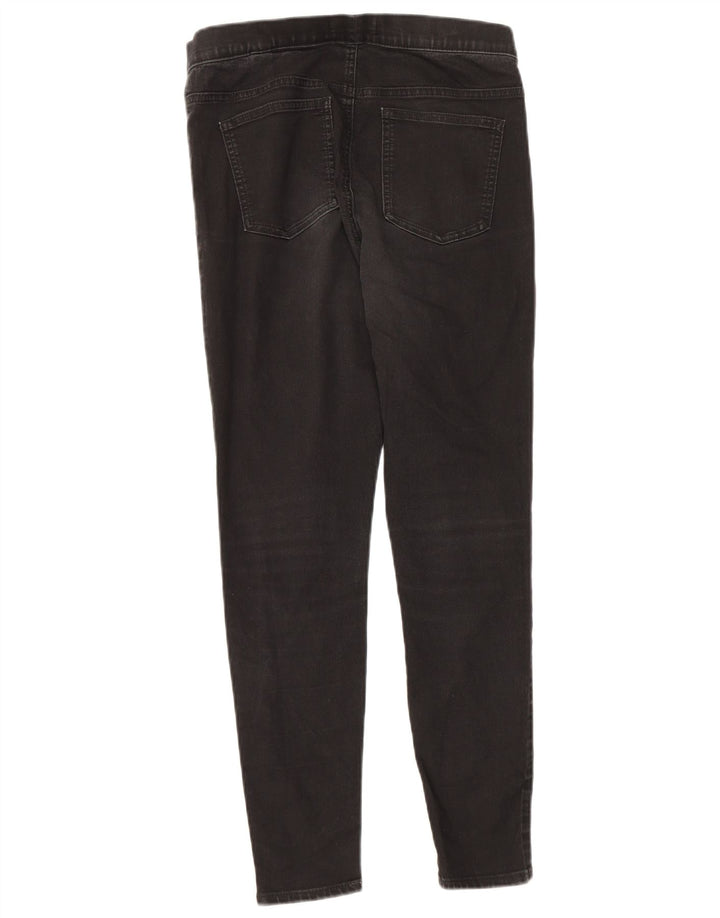 Женские джинсы джеггинсы стандартного кроя Marks & Spencer UK 12 Medium W30 L28, черные