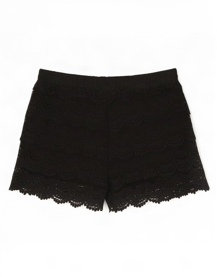 Женские повседневные шорты Zara, маленькие W26, черные