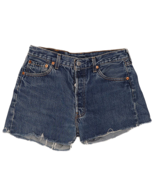 Женские джинсовые шорты Levi's 501 W30, средний синий, хлопок
