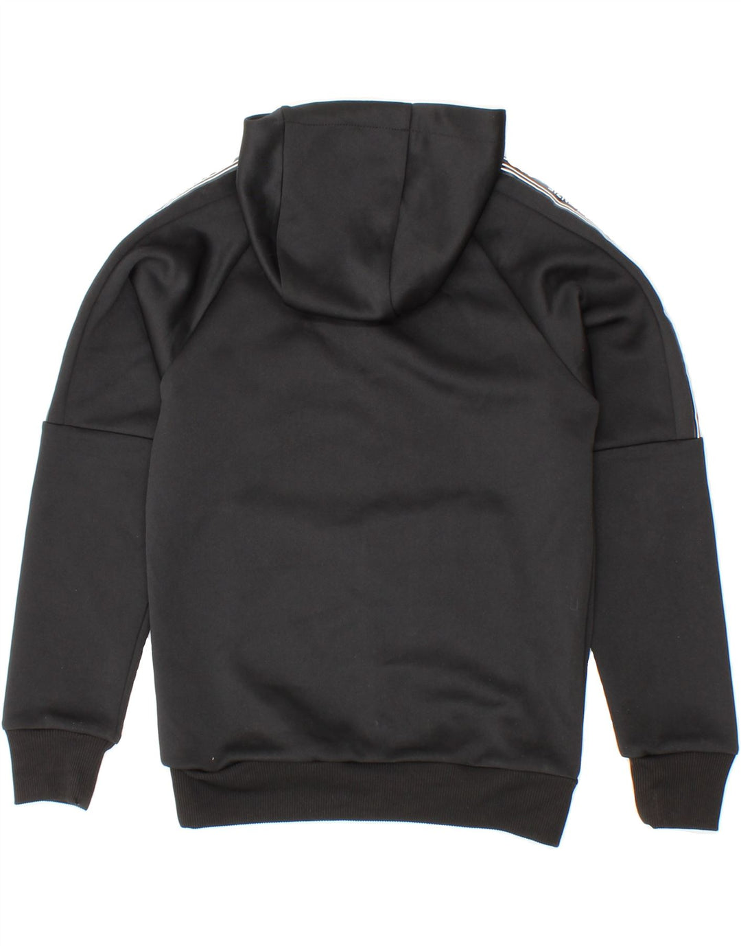 MCKENZIE Boys Graphic Hoodie Jumper 8-9 Years Black Polyester Vintage Mckenzie and Second-Hand Mckenzie from Messina Hembry 