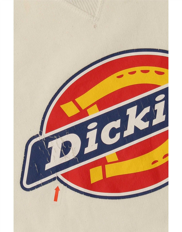 Мужской свитшот с рисунком Dickies XS, белый хлопок