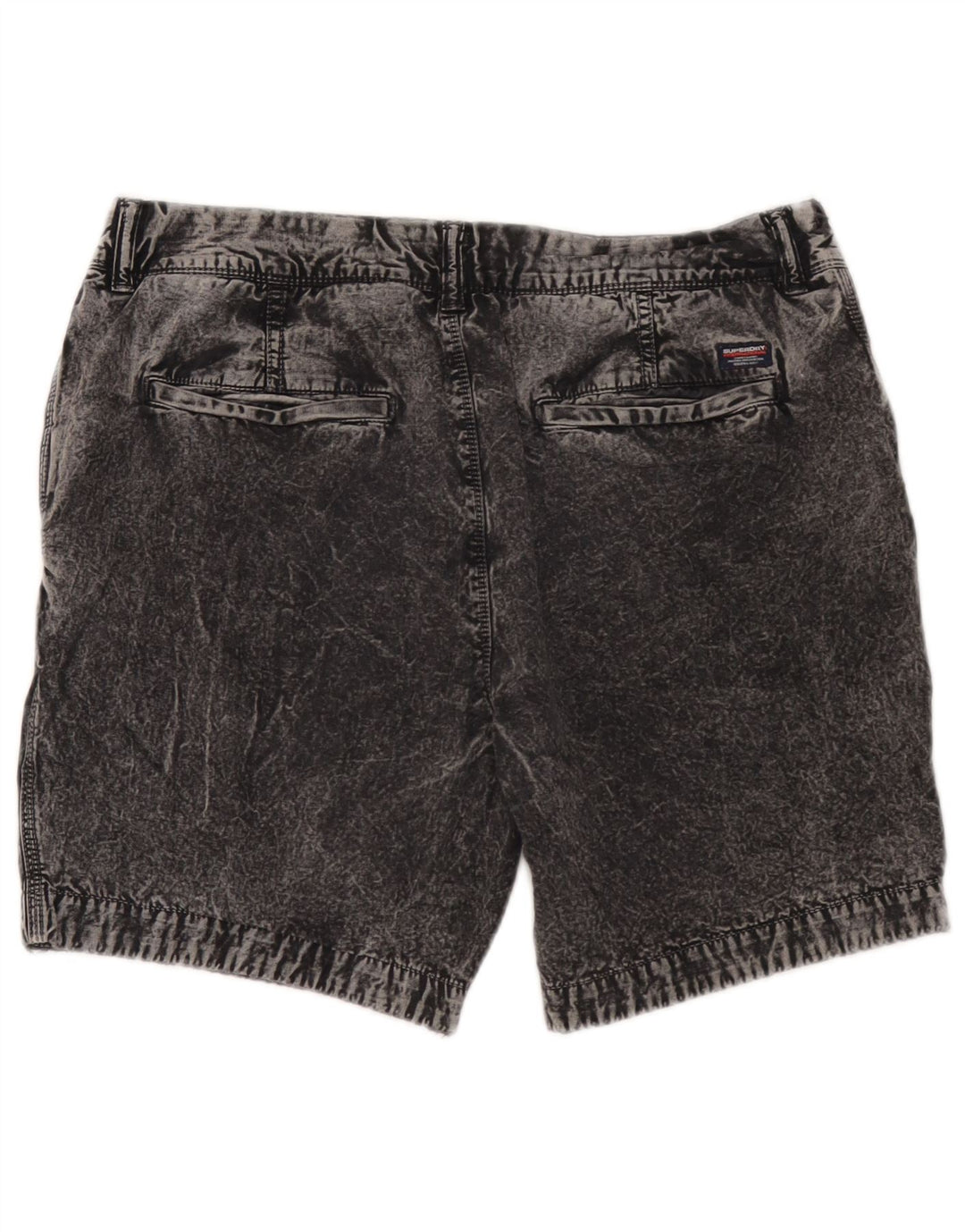 Мужские джинсовые шорты Superdry W34, большие серые, хлопок