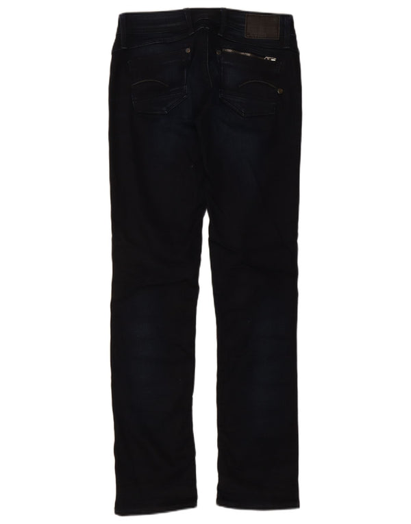 Женские прямые джинсы G-Star W30 L32 Темно-синие, хлопок