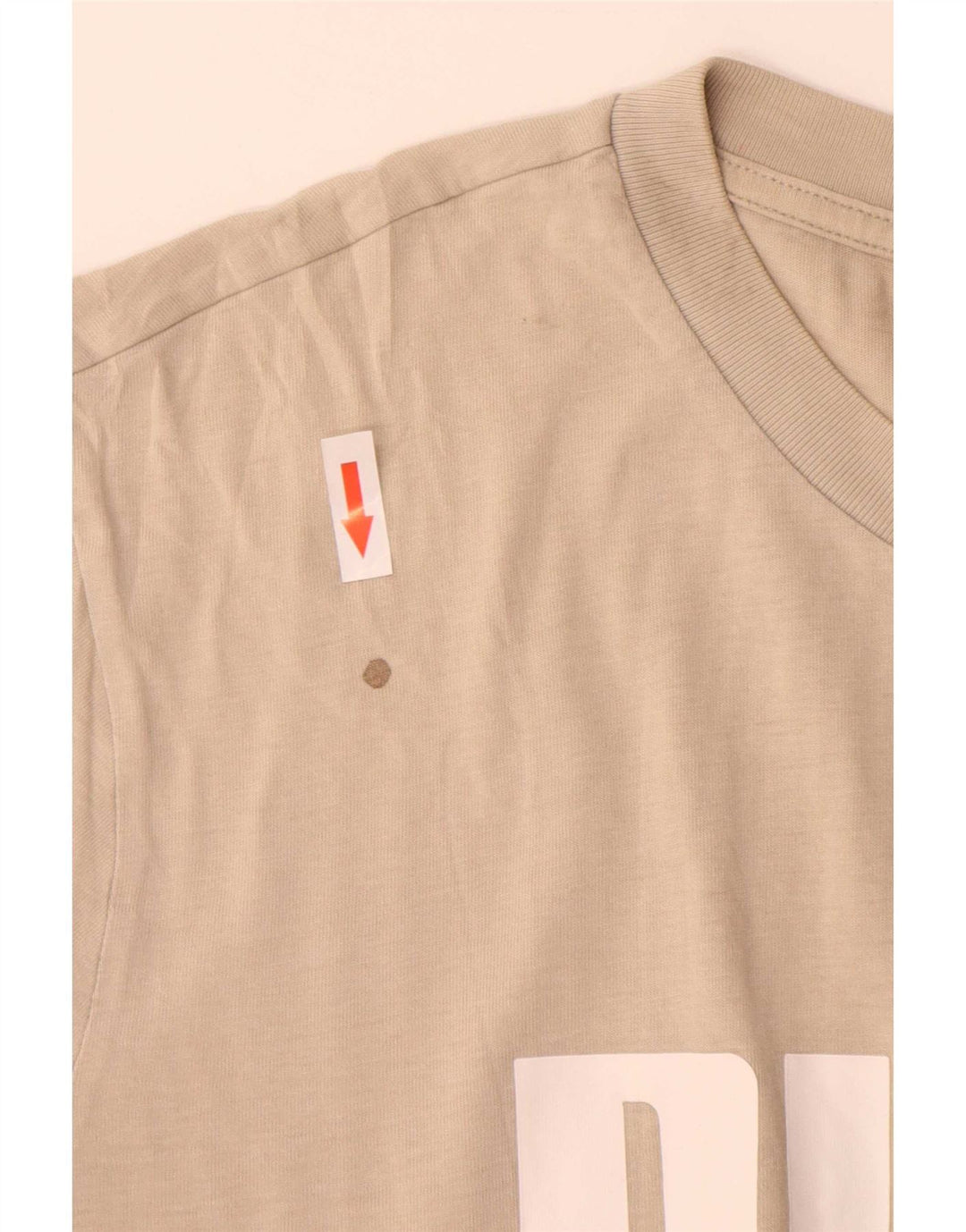 Мужская футболка с рисунком Puma Top XL Бежевая