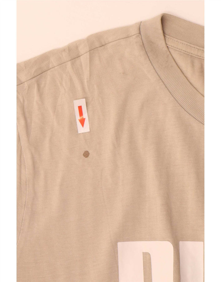 Мужская футболка с рисунком Puma Top XL Бежевая