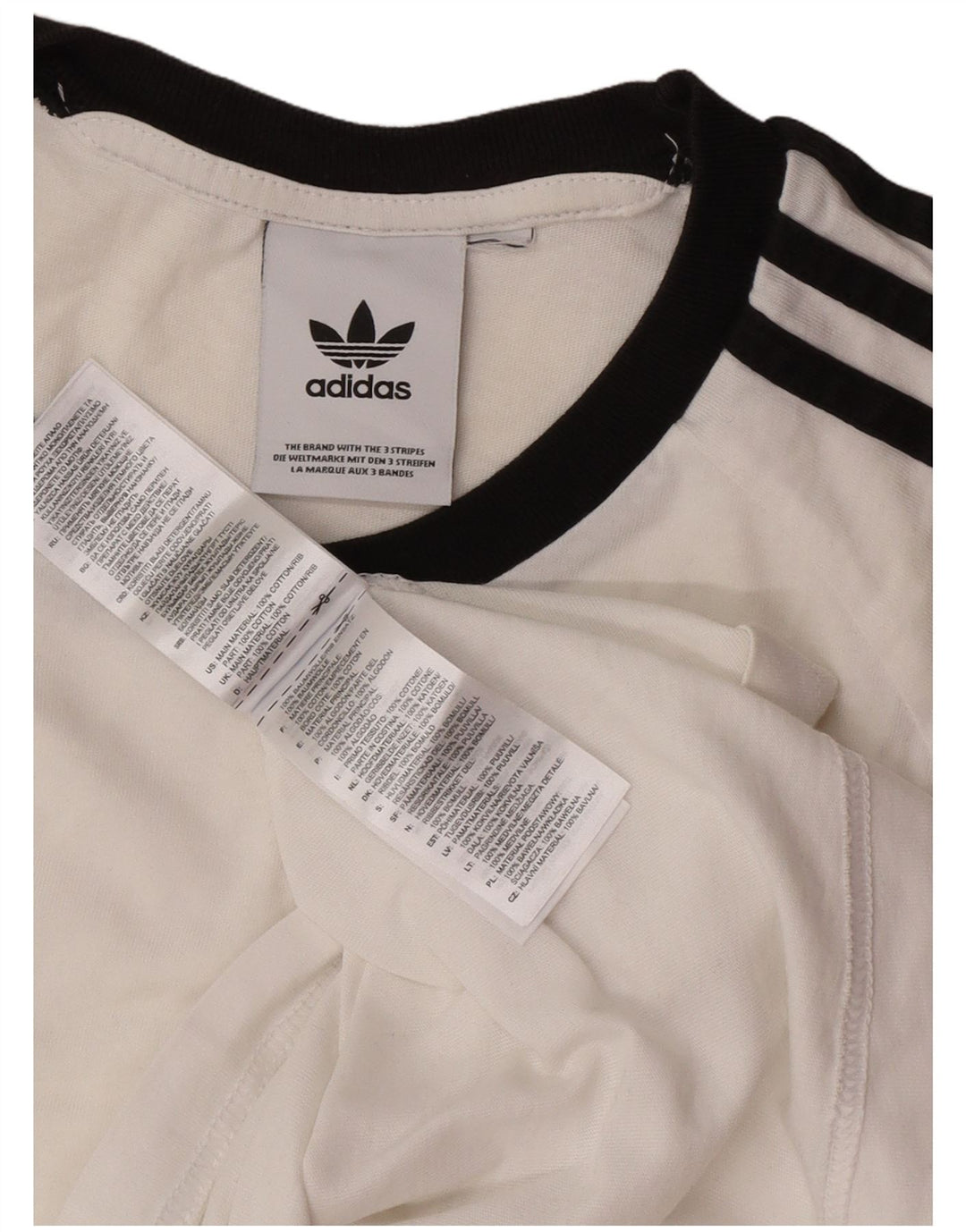 Мужская футболка Adidas Top Medium White Cotton