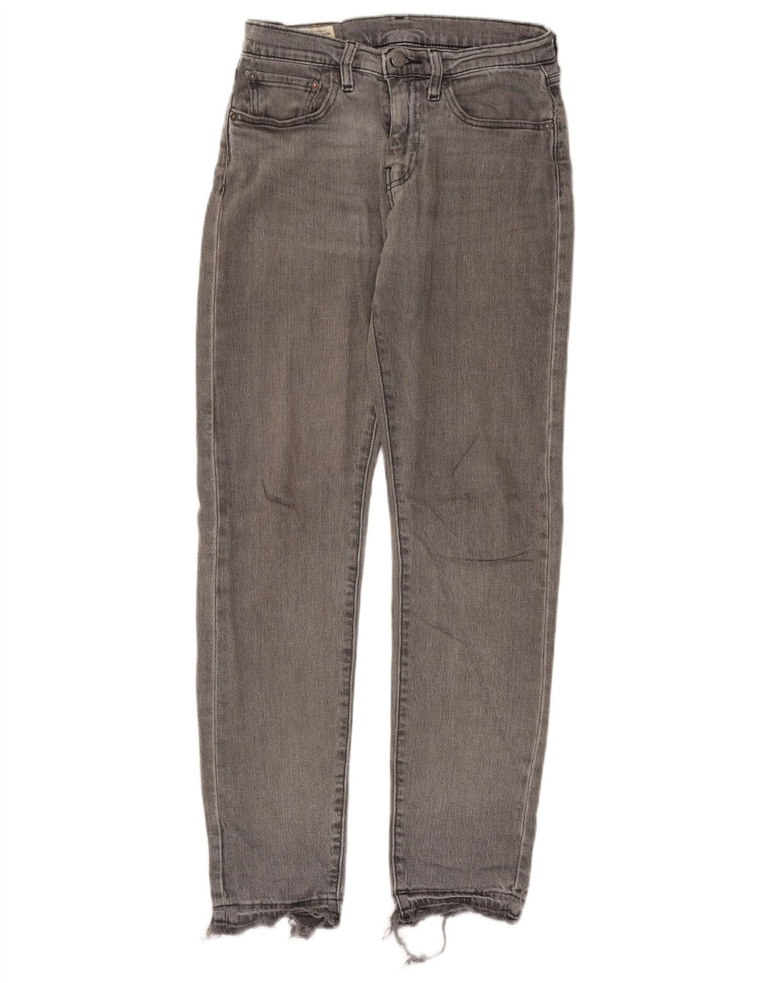 Мужские узкие джинсы Levi's W28 L32 Серые хлопковые