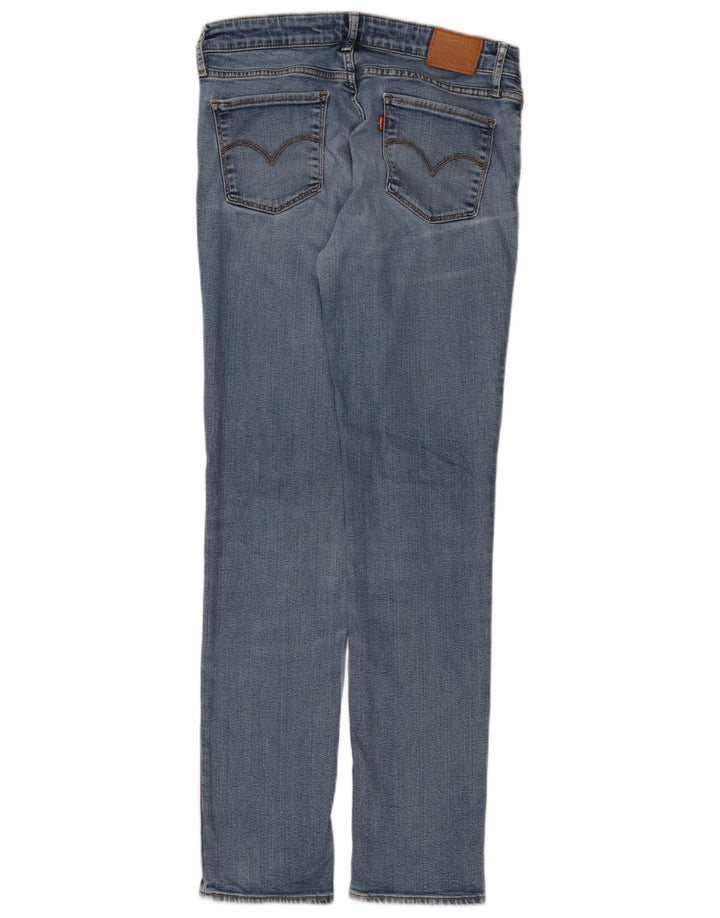 Женские джинсы Levi's Slim 712 W30 L32 синие из лиоцелла