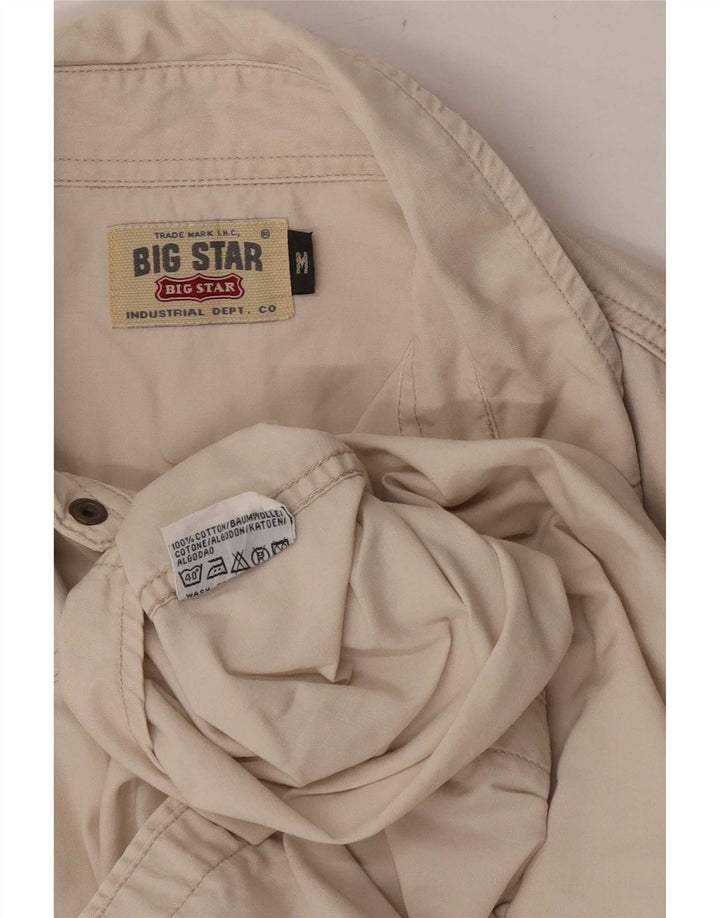 Мужская рубашка в стиле вестерн Big Star среднего бежевого цвета, хлопок