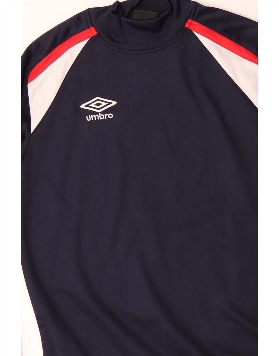 Мужской свитер Umbro, джемпер XS, темно-синий, полиэстер с цветными блоками