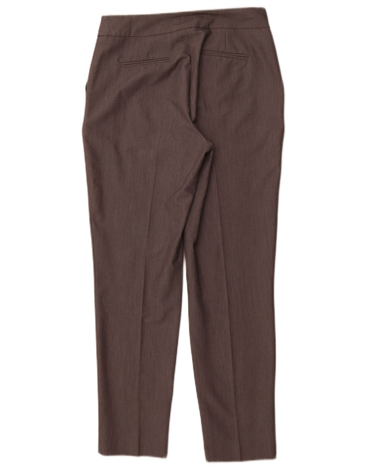 WAREHOUSE Женские узкие костюмные брюки с завышенной талией, Великобритания, 10 маленьких размеров, W30, серые