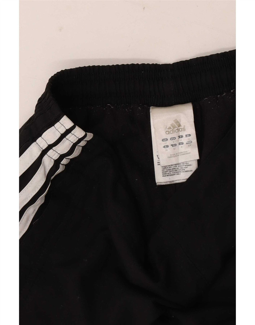 Женские спортивные брюки Adidas Joggers UK 10, маленькие черные полиэстер
