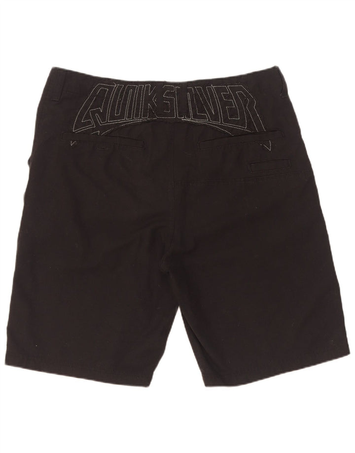 Мужские шорты чинос с рисунком Quiksilver W34, большие черные, полиэстер