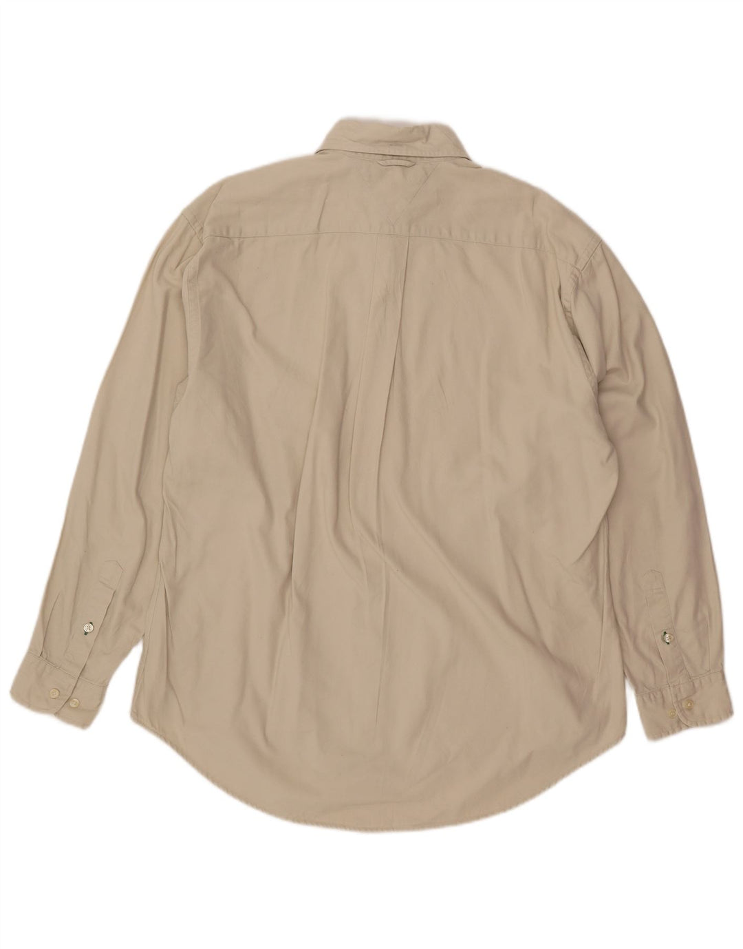 TOMMY HILFIGER Мужская рубашка большого размера из хлопка белого цвета