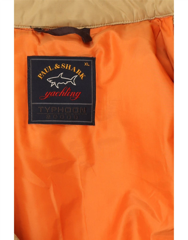 Мужская куртка Paul & Shark UK 42 XL, полиэстер бежевого цвета