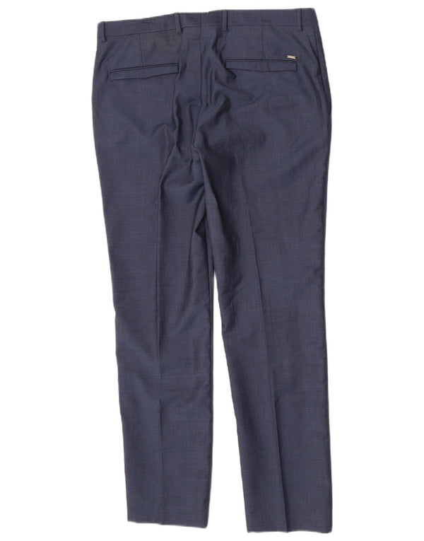 Мужские узкие брюки-чиносы Zara EU 42, большие W32 L31, синие