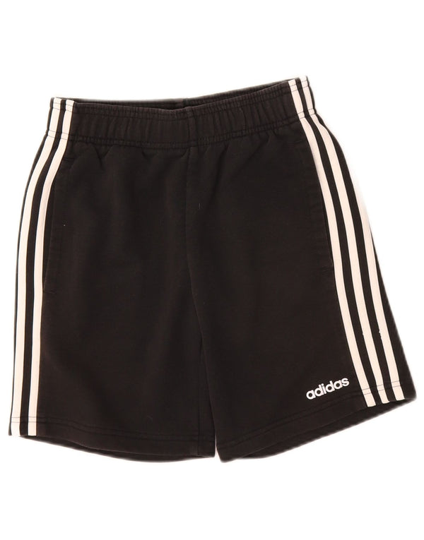 Спортивные шорты ADIDAS для мальчиков 11-12 лет, черный хлопок