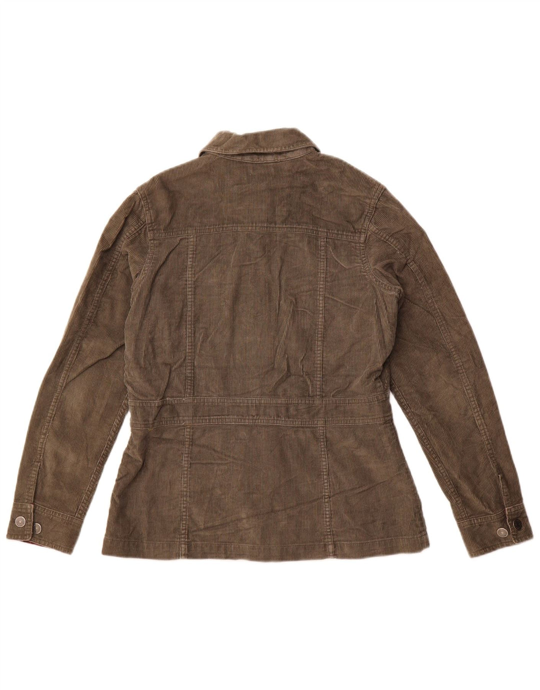 Eddie Bauer Женская вельветовая куртка свободного кроя UK 10, маленький размер, цвет хаки, хлопок