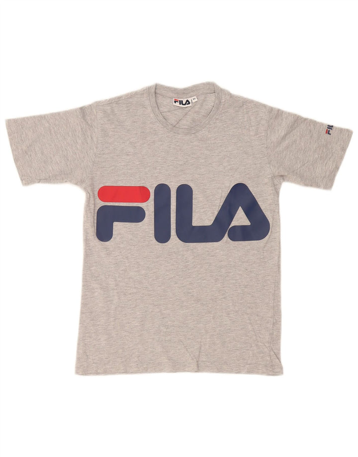 Fila Мужская футболка с рисунком Top XS Серая в крапинку