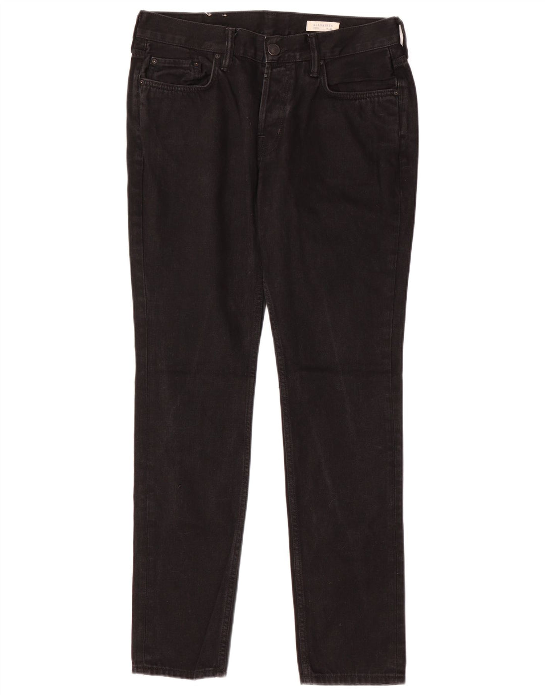 Мужские джинсы скинни ALL SAINTS W32 L31, черный хлопок