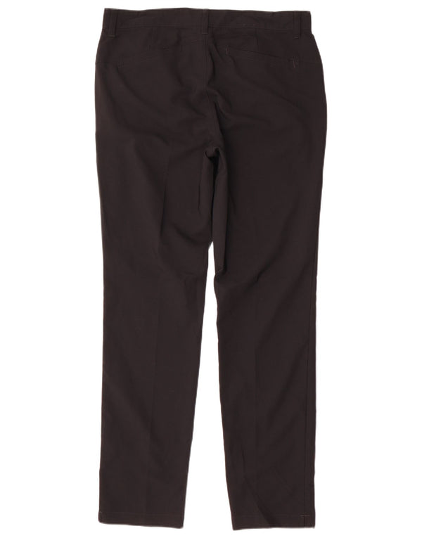 Мужские брюки-чинос Adidas Slim W32 L32, черный полиэстер