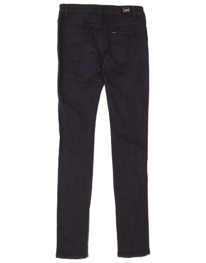 Женские джинсы скинни Lee со средней посадкой, большие W32 L34, темно-синие, вискоза