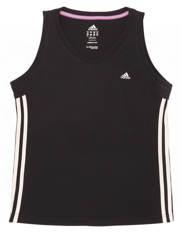 Женский жилет Adidas Climalite Vest UK 12/14, средний черный хлопок