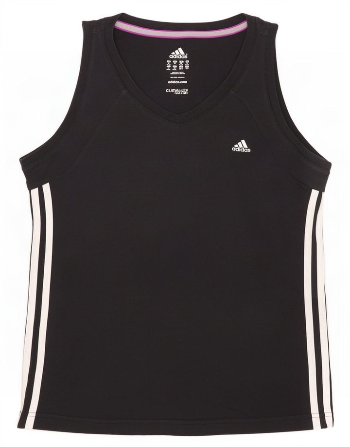 Женский жилет Adidas Climalite Vest UK 12/14, средний черный хлопок