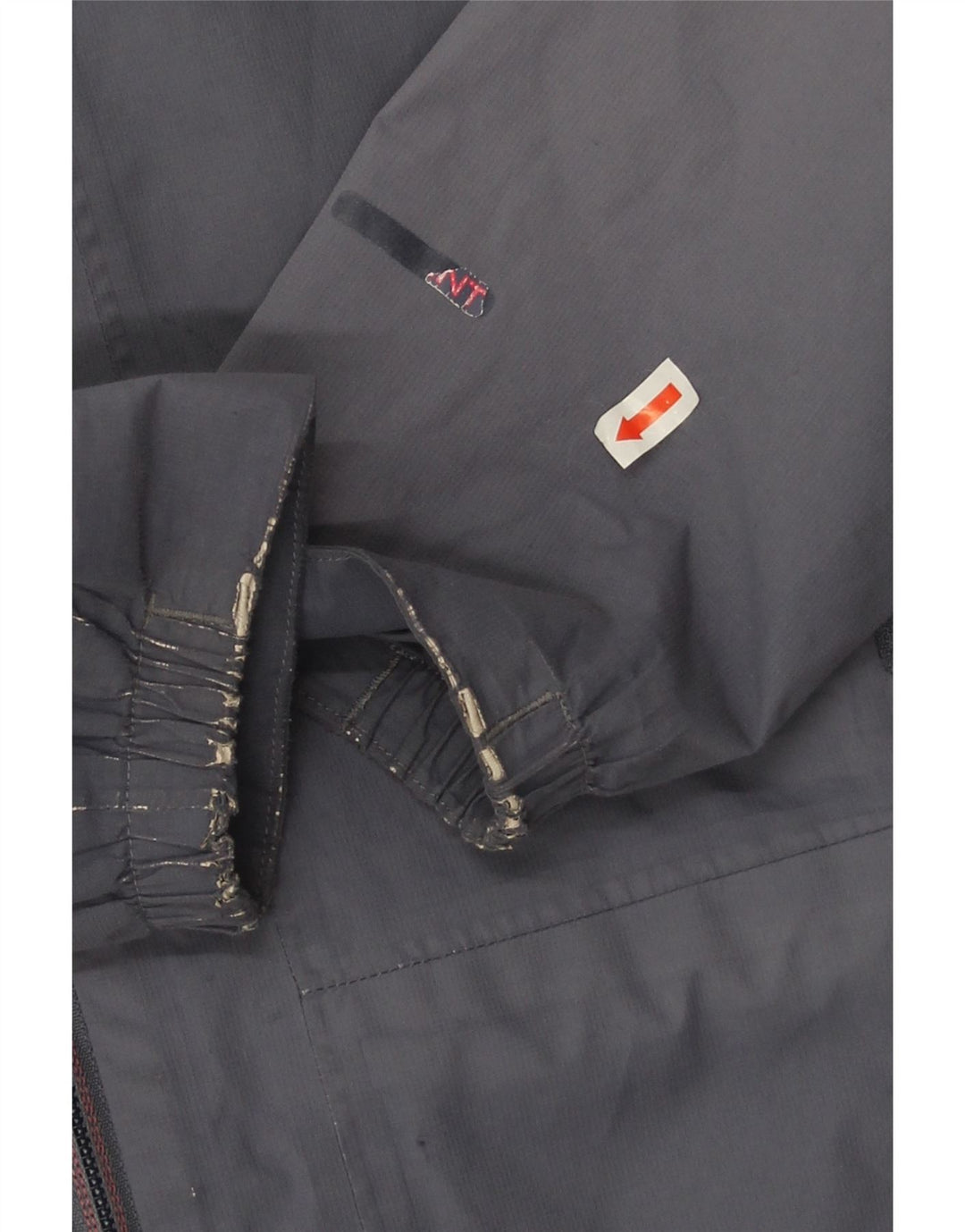 Женская дождевик с капюшоном The North Face UK 6 XS Серый полиэстер
