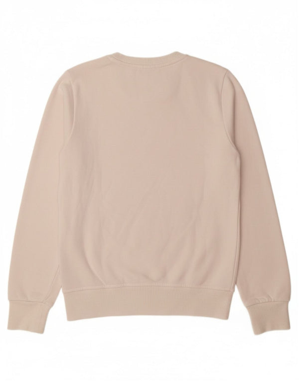 Джемпер с рисунком ADIDAS для девочек 11-12 лет, белый хлопок