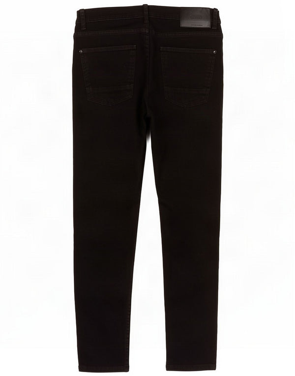 Zara Мужские укороченные джинсы узкого кроя EU 40 Medium W31 L25 Черный хлопок