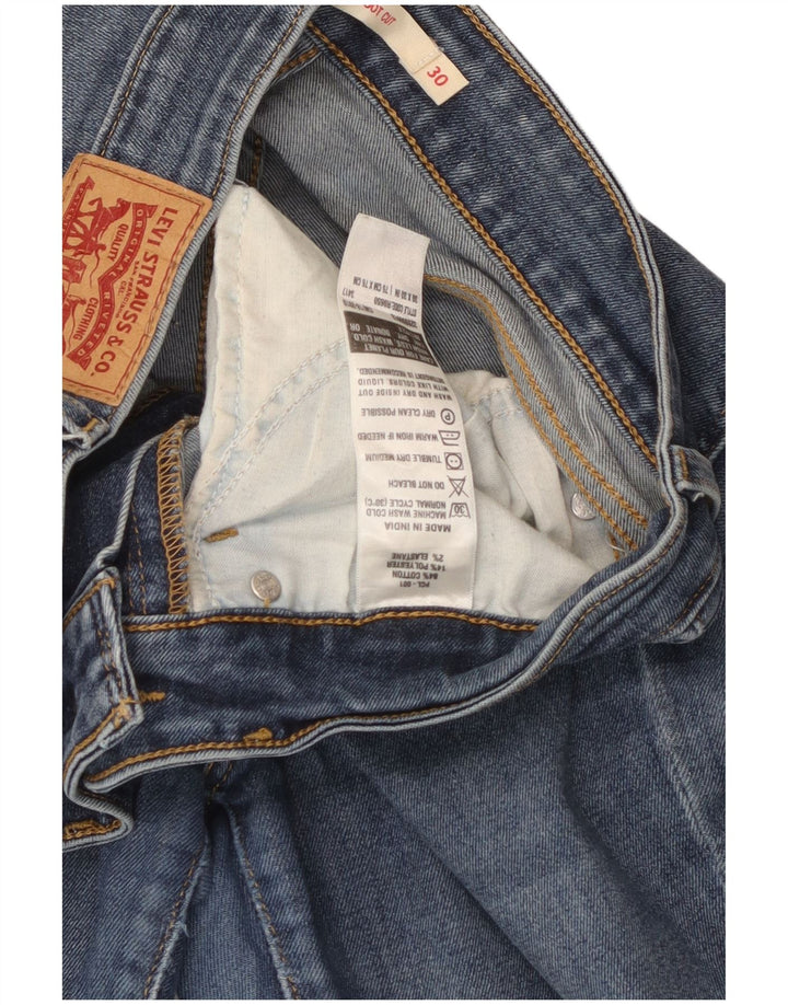Женские джинсы Levi's 715 Bootcut W30 L30 синие, хлопок