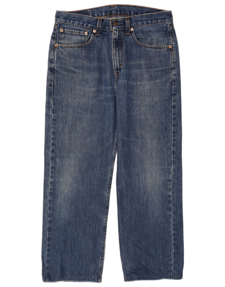 Мужские прямые джинсы Levi's W32 L27 синие, хлопок