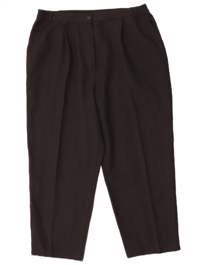 Женские укороченные брюки Marks & Spencer W36 L25 черные