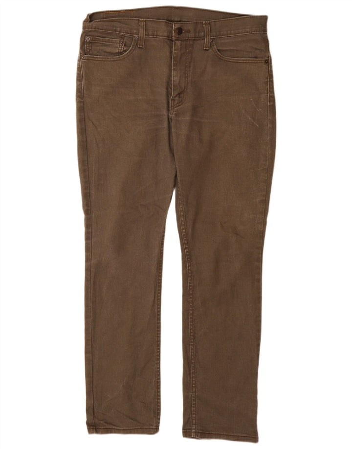 Мужские джинсы Levi's 511 Slim W36 L32 Серые хлопковые