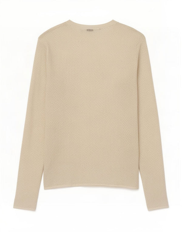 Guess Женский укороченный топ с длинным рукавом UK 6 XS Белый