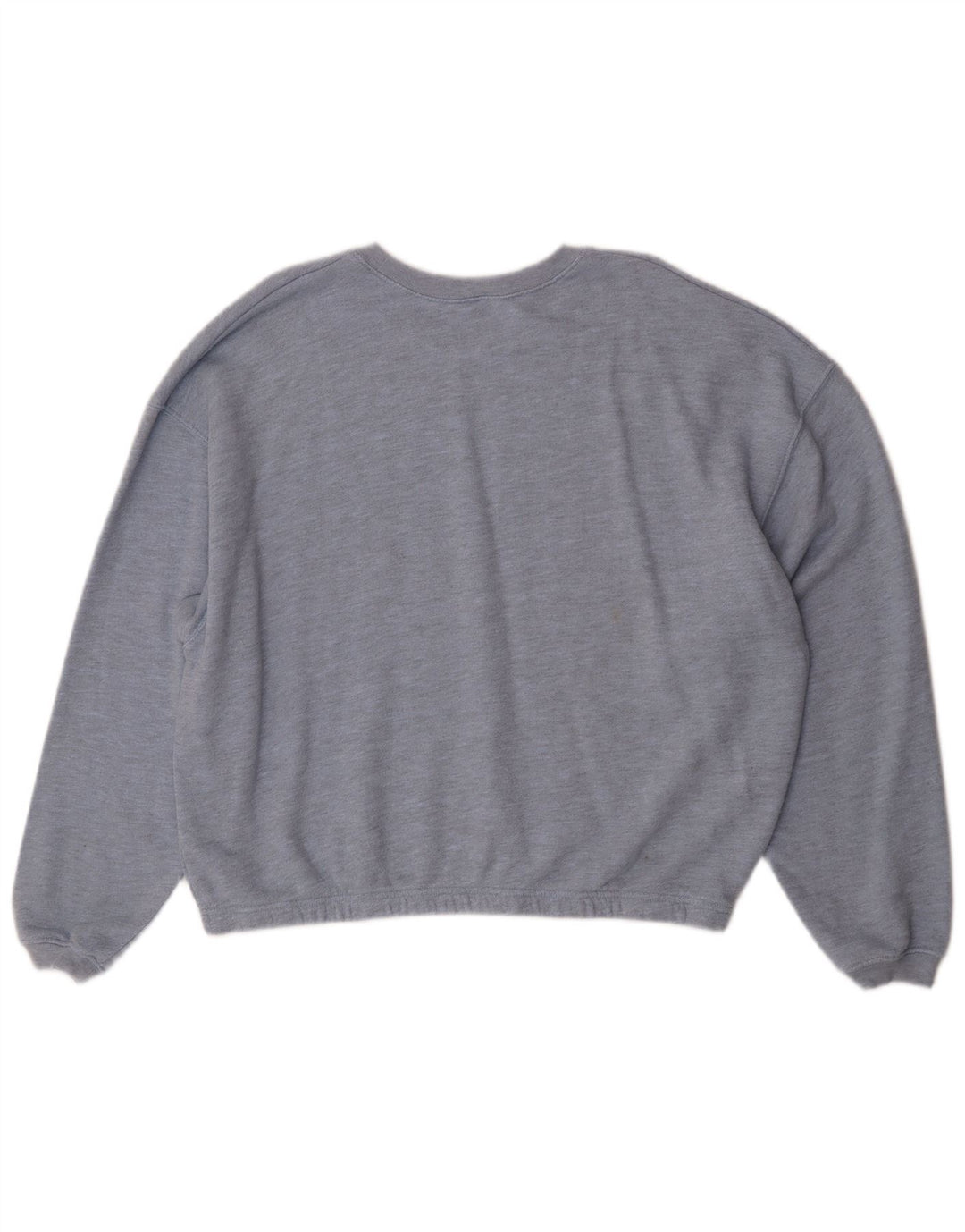 Американский винтажный женский свитер-свитшот, Великобритания, 16, большой синий классический размер