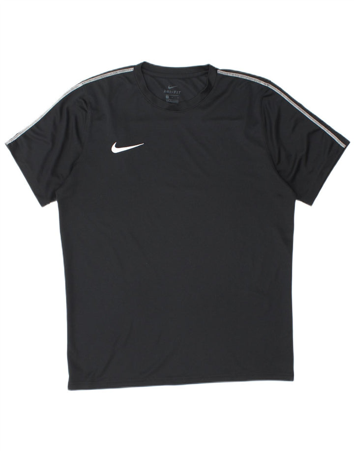 Мужская футболка Nike Dri Fit, большая черная